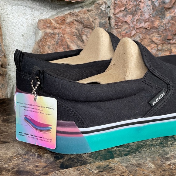 NEW Skechers Sparked Cool As Ice Slip-On sneakers - Picture 2 of 11